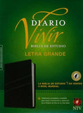 Biblia De Estudio Del Diario Vivir NTV, Letra Grande