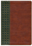 Biblia de Estudio Scofield RVR 1960, Verde Oscuro/Castaño Símil Piel con Indice