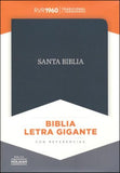 Biblia RVR1960 Letra Gigante - Piel Fab. Negra, Indice