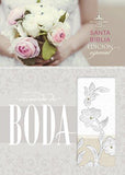 Biblia Recuerdo de Boda RVR 1960, Blanco Símil Piel