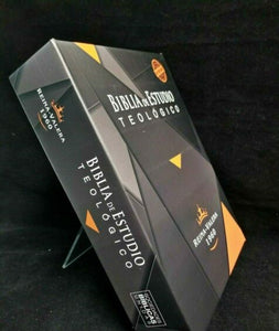 BIBLIA DE ESTUDIO TEOLOGICO PIEL NEGRO e INDEX REINA VALERA 1960