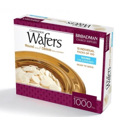White Communion  Bread - Wafers Box of 1000