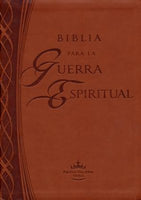 Biblia RVR60 Para Guerra Espiritual Imitación Piel - Marrón