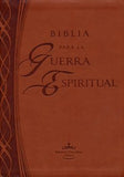 Biblia RVR60 Para Guerra Espiritual Imitación Piel - Marrón