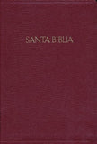 Biblia Letra Grande Referencia Tamaño Manual RVR 1960, Piel Imitacion Rojiza con Indice
