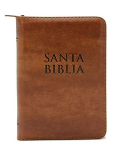Biblia Compacta con Cierre RV1960, Cafe claro con índice