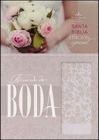 Biblia RVR60 Recuerdo de Boda - Floral