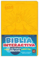 La Gran Historia Biblia Interactiva NTV - Piel Imit. Amarilla