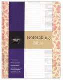 NKJV Notetaking Bible, Red Floral Cloth