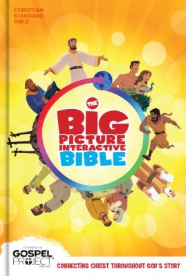 The CSB Big Picture Interactive Bible - Flowers Leathertouch