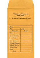 Broadman Tithe and Offering Envelopes ‑ 100 Count