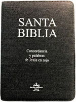 Biblia Letra Grande, Color Jean, Cierre Rosa - INDICE (6.7 x 9.2)