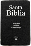 Biblia Letra Grande, Color Jean, Cierre Rosa (6.7 x 9.2)