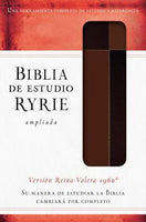 Biblia Estudio Ryrie RVR 1960, Marron con Indice