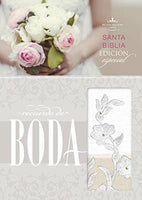 Biblia Recuerdo de Boda RVR 1960, Blanco Símil Piel