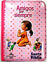 Biblia Amigos Por Siempre - Rosa