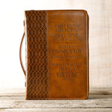 Brown LL Bible Cover Plans Jer 29.1- Forro de Biblia