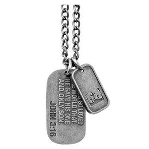 Dog Tags - John 3:16